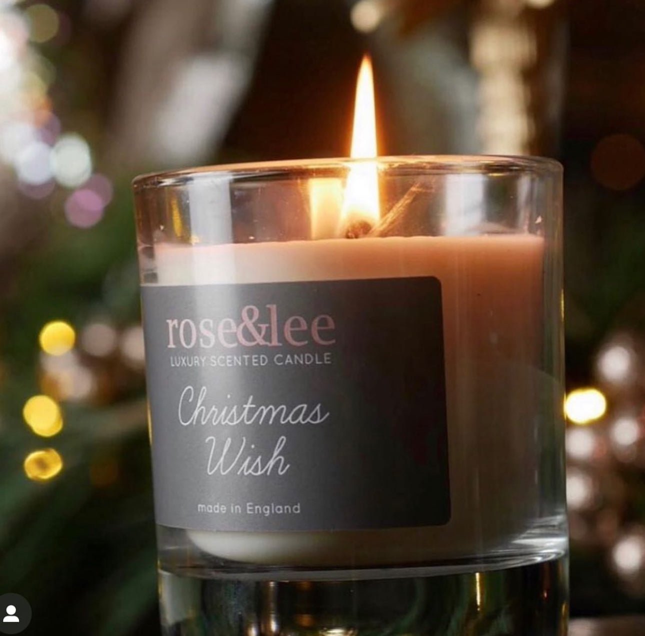 Rose & Lee Christmas Wish Deluxe Candle