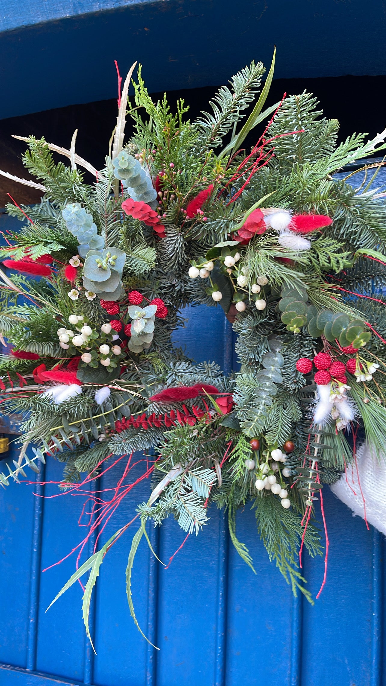 Red Berry Mix Christmas Wreath