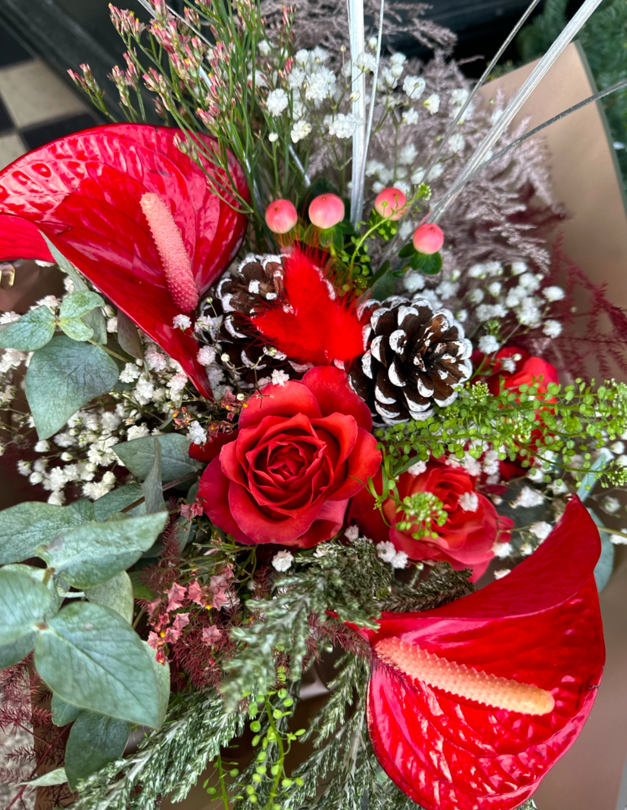 Christmas Florist Choice Bouquet