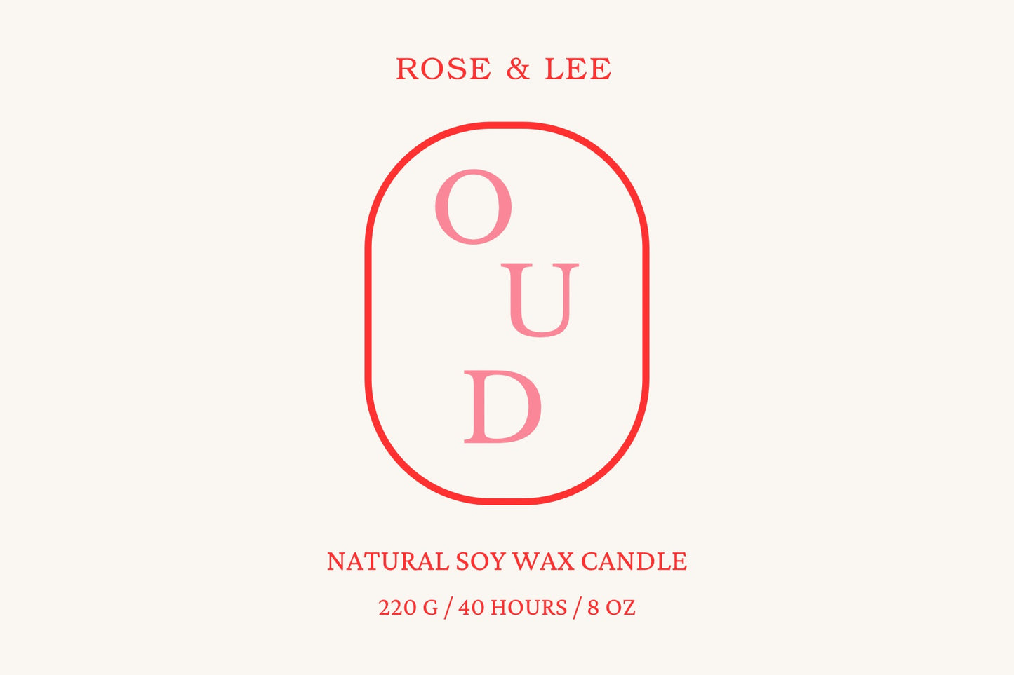 Oud signature candle