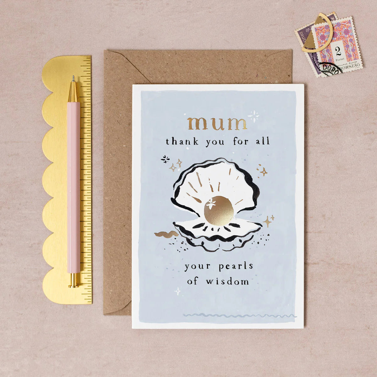 Pearls Of Wisdom Mother’s Day Card