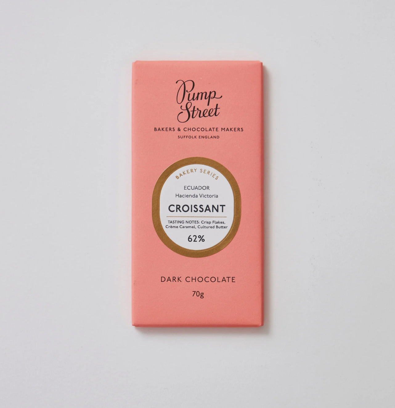 Pump Street ‘Croissant’ Artisan Chocolate Bar 70g