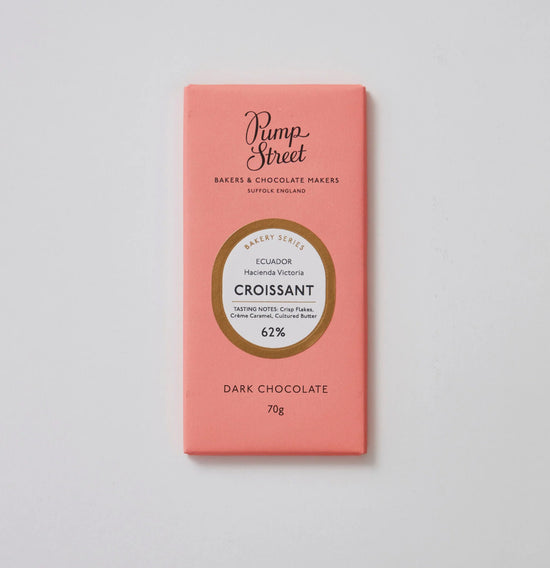 Pump Street ‘Croissant’ Artisan Chocolate Bar 70g