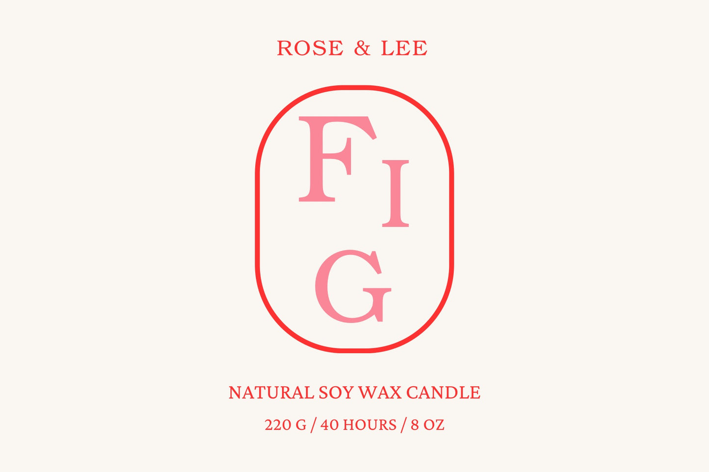 Fig candle