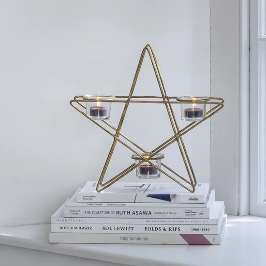 Star T-Light Holder