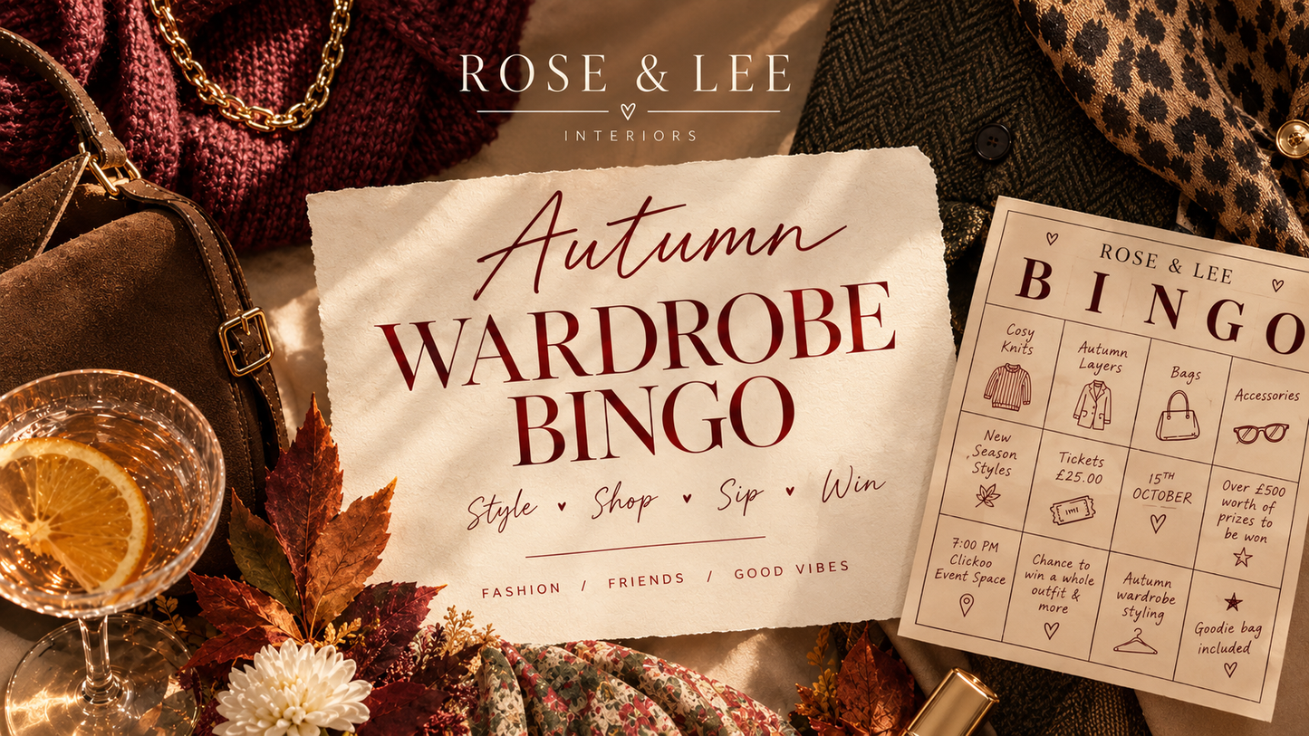 Autumn Wardrobe Bingo with Rose & Lee