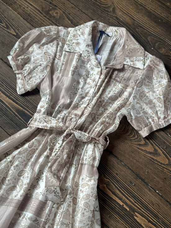 Vintage Inspired Button Up Dress - Coco