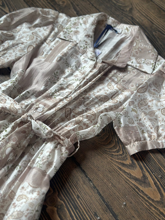 Vintage Inspired Button Up Dress - Coco
