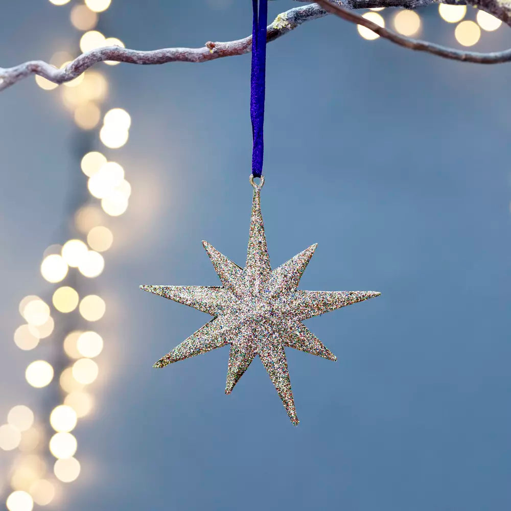 Sparkle Star Decoration Large