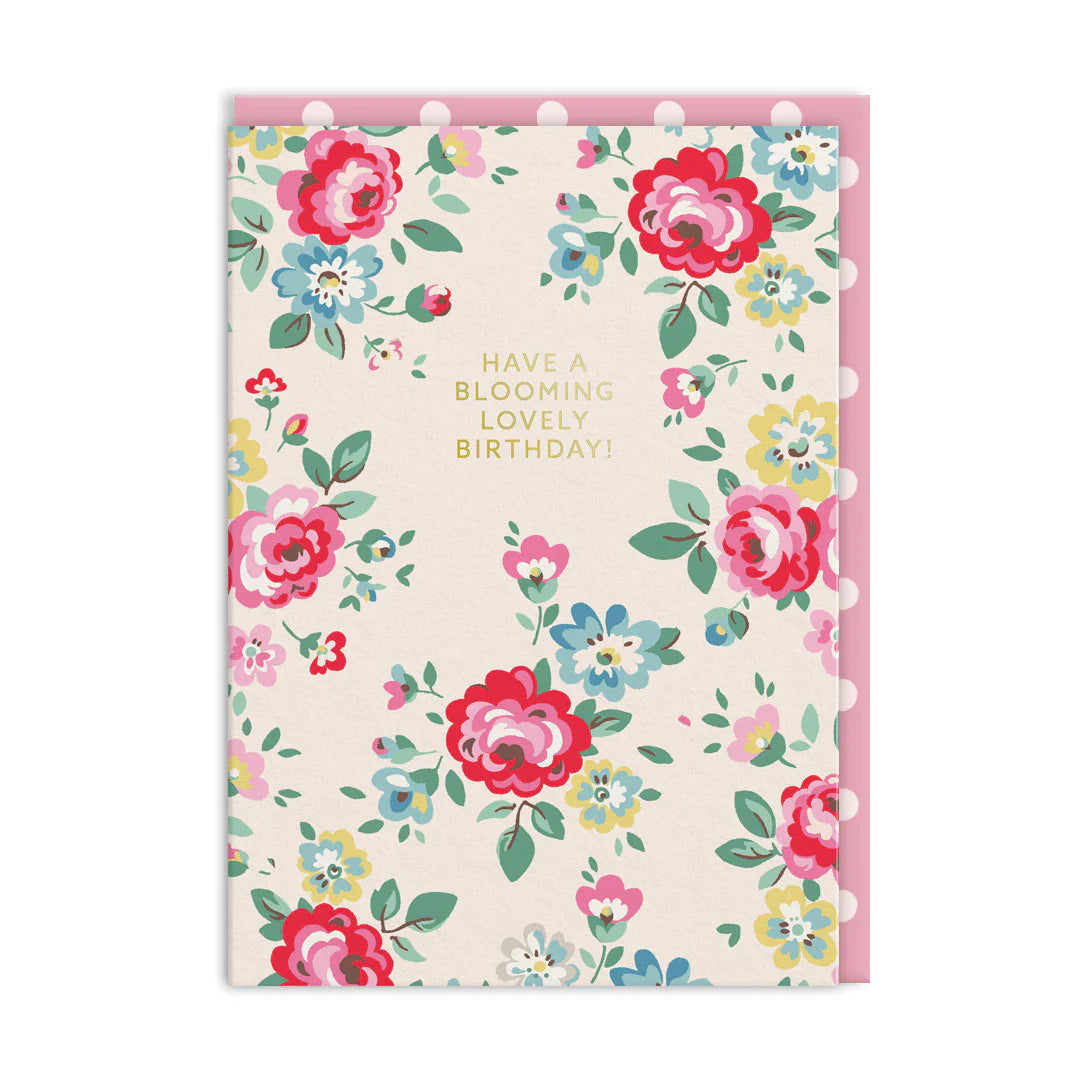 Cath Kitson Have A Blooming Lovely Birthday Greeting Card