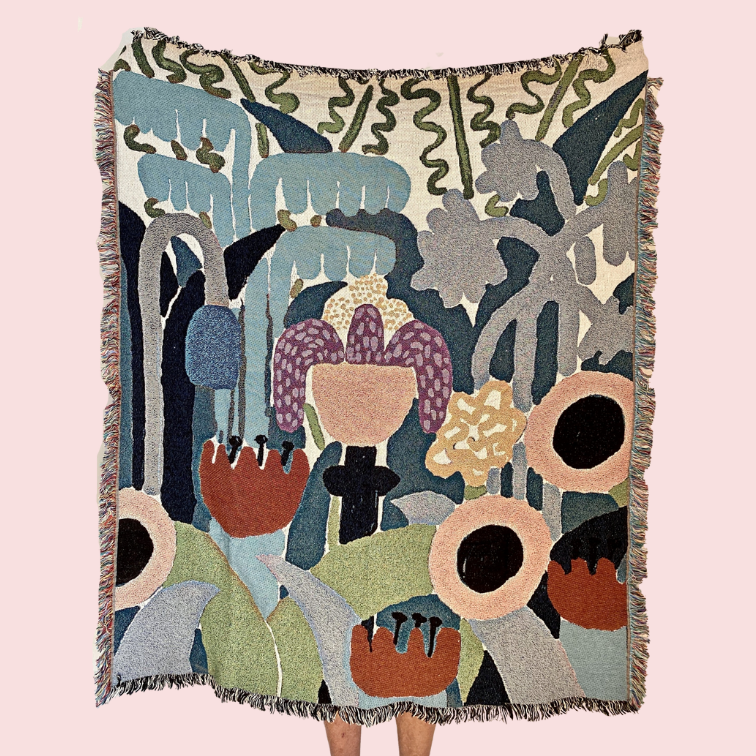 Waiting for Spring Blanket/Tapestry