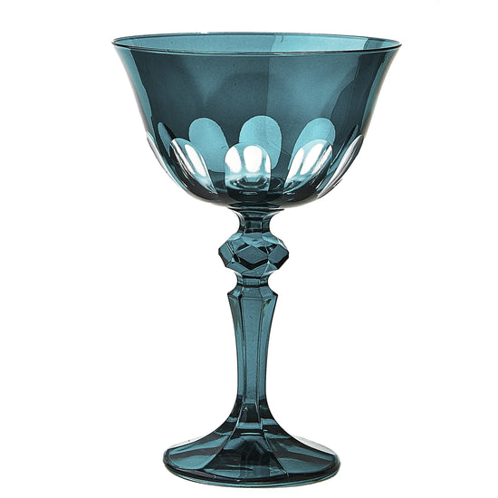Rialto Coup Glass- Teal